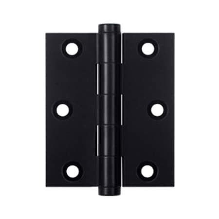 Patioplus 3 x 2.5 in. Screen Door Hinge- Black - Solid PA3236540